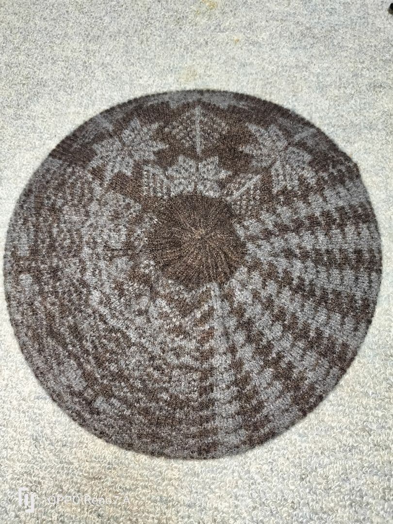 ニットベレー帽