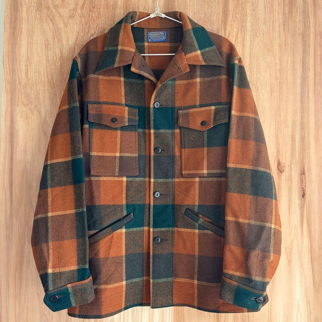 70s USA製PENDLETON ペンドルトン チェック柄ウールジャケット