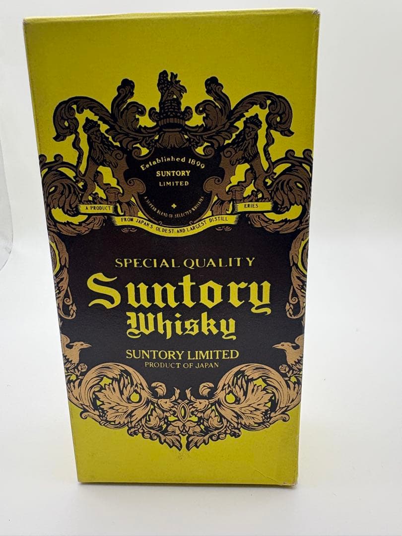 角瓶 特級 180ml 旧ラベル 4本セット 43%