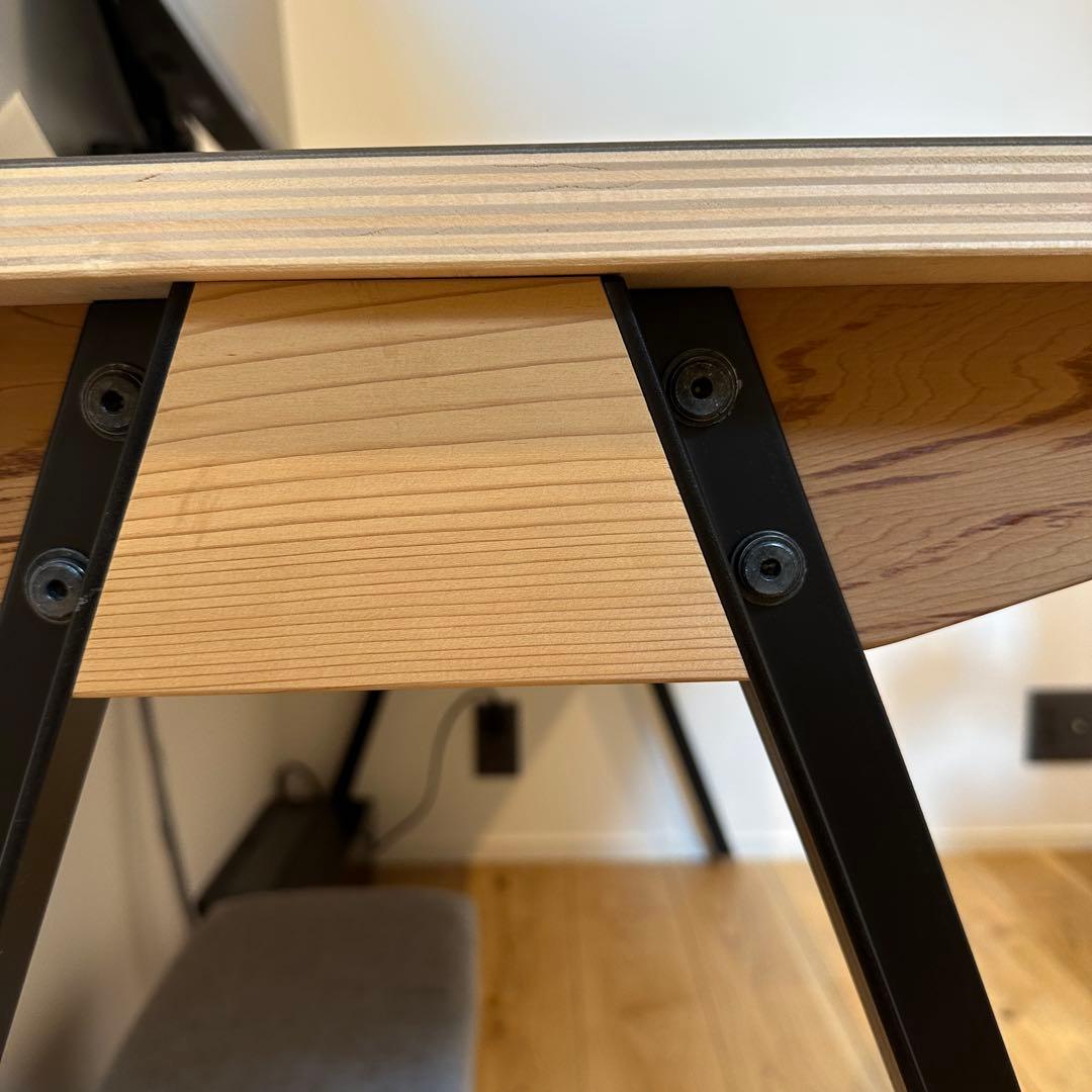 石巻工房　KOBO ST-DESK シンプルモダン木製デスク