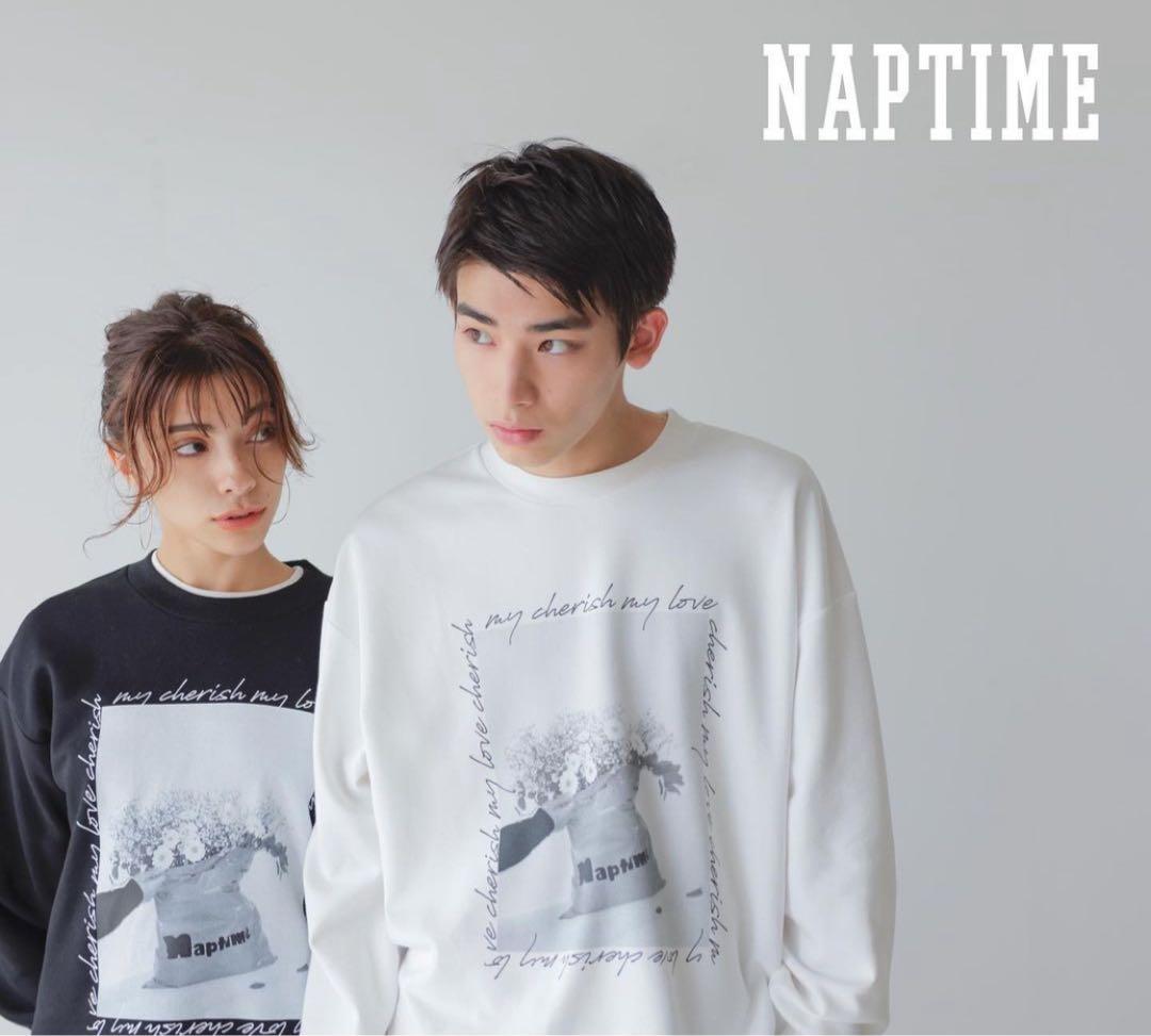 ナップタイム　naptime. Nissy 西島隆弘　カットソー　ブラック　黒