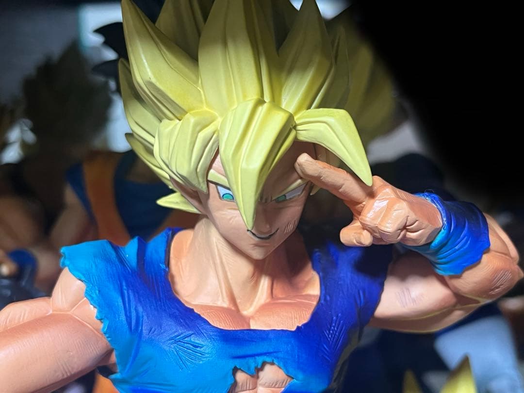 し*く様 ドラゴンボール 孫悟空 フィギュア 超サイヤ人 一番くじ D賞 リペイ