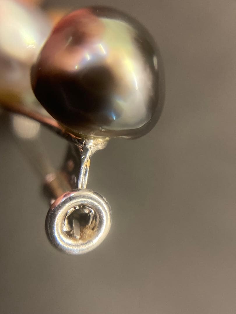 南洋真珠ブローチ バロック真珠