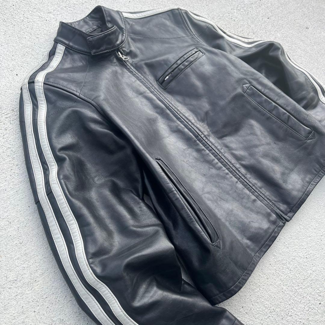 OLD GAP オールド　トラック　シングル　レザージャケット S相当