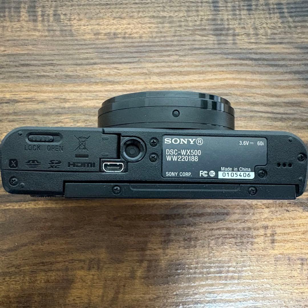 【美品✨作例あり】SONY Cyber-shot DSC-WX500 コンデジ