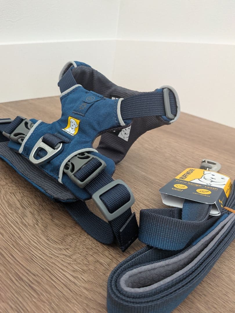 RUFFWEAR フロントレンジハーネス (XXS, BLMN)、リードセット