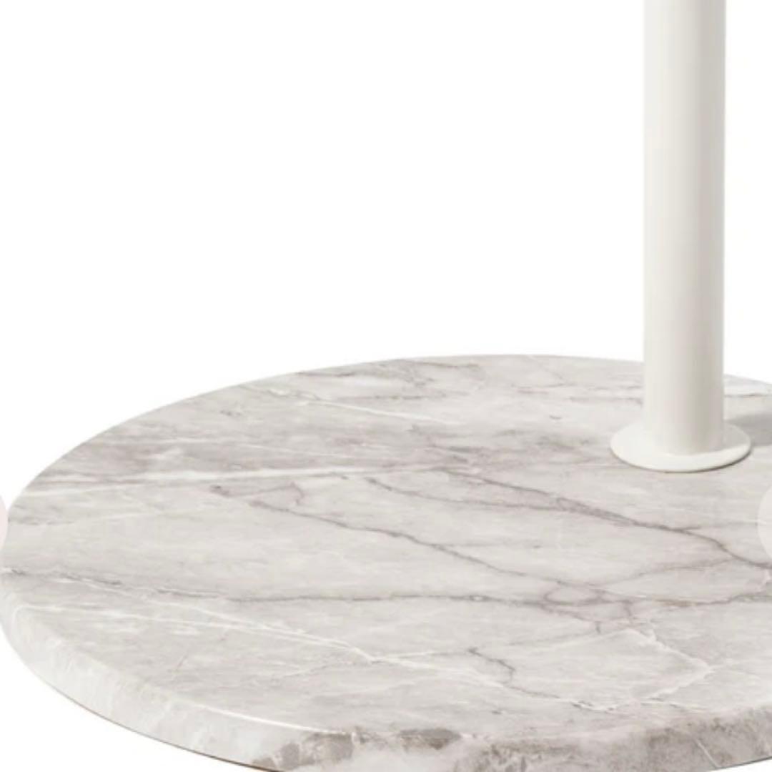 フランフラン モンテ サイドテーブル 2 マーブル 大理石風 高さ調節可能
