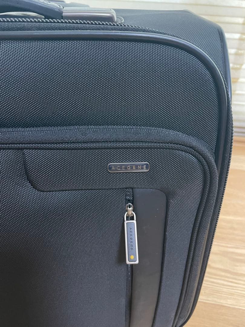 【美品】 ACE GENE ビジネストローリー 2輪 機内持ち込み