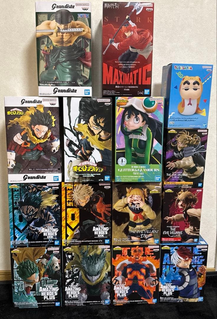 僕のヒーローアカデミア プライズ フィギュア 新プライズ まとめ売り