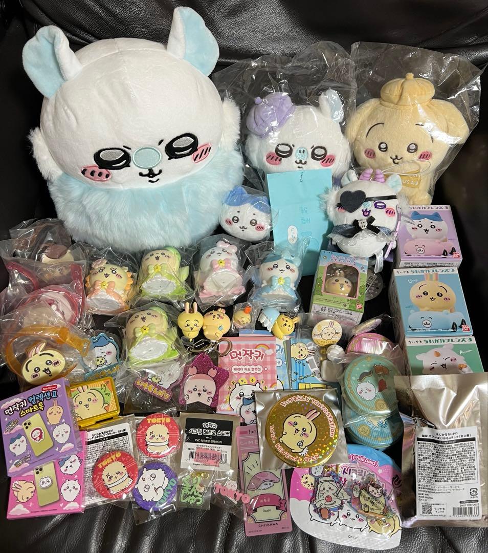 【匿名配送】　ちいかわ　ぬいぐるみ　うさぎ　ハチワレ　モモンガ　まとめ売り
