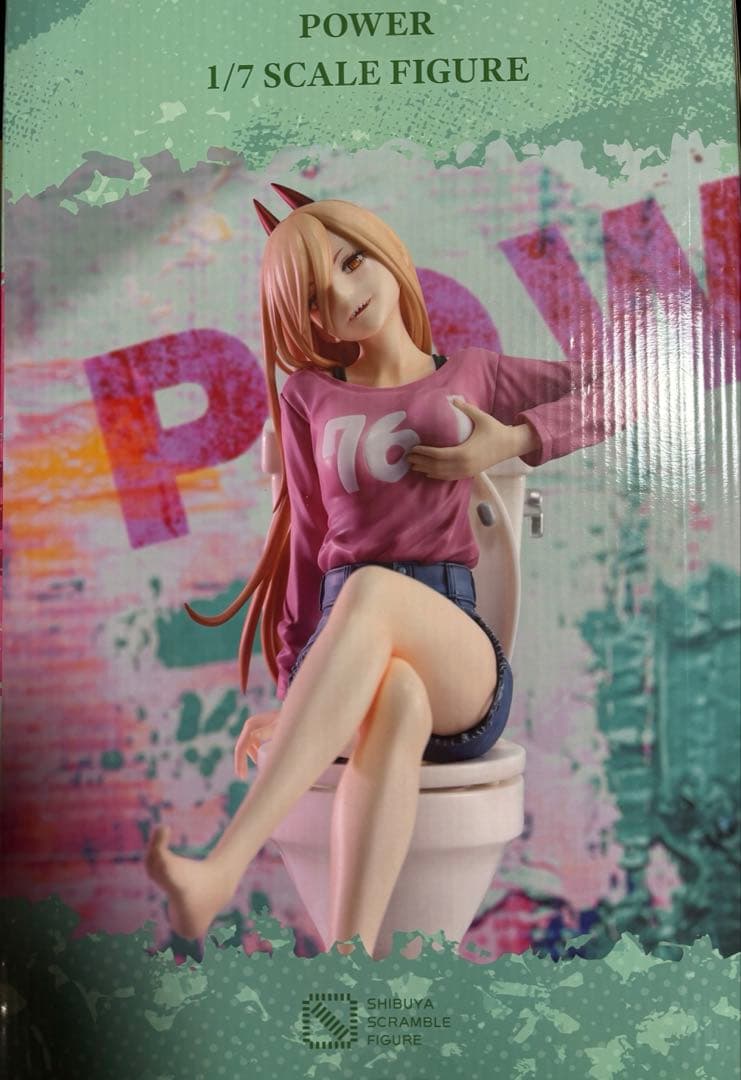 渋谷スクランブル　チェンソーマン　パワー　1/7スケール　フィギュア