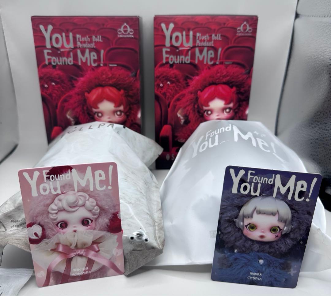 SKULLPANDAYou Found Me! ぬいぐるみ 2個セット