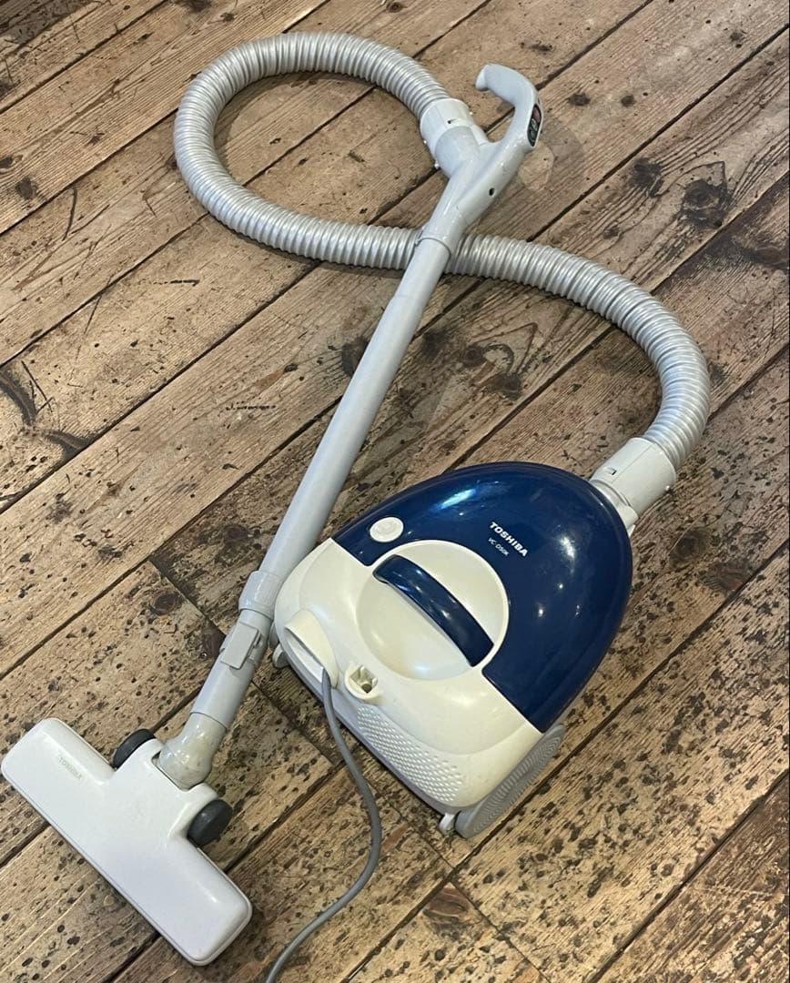 可動品　TOSHIBA 紙パック式クリーナー　VC-D50K 掃除機　昭和