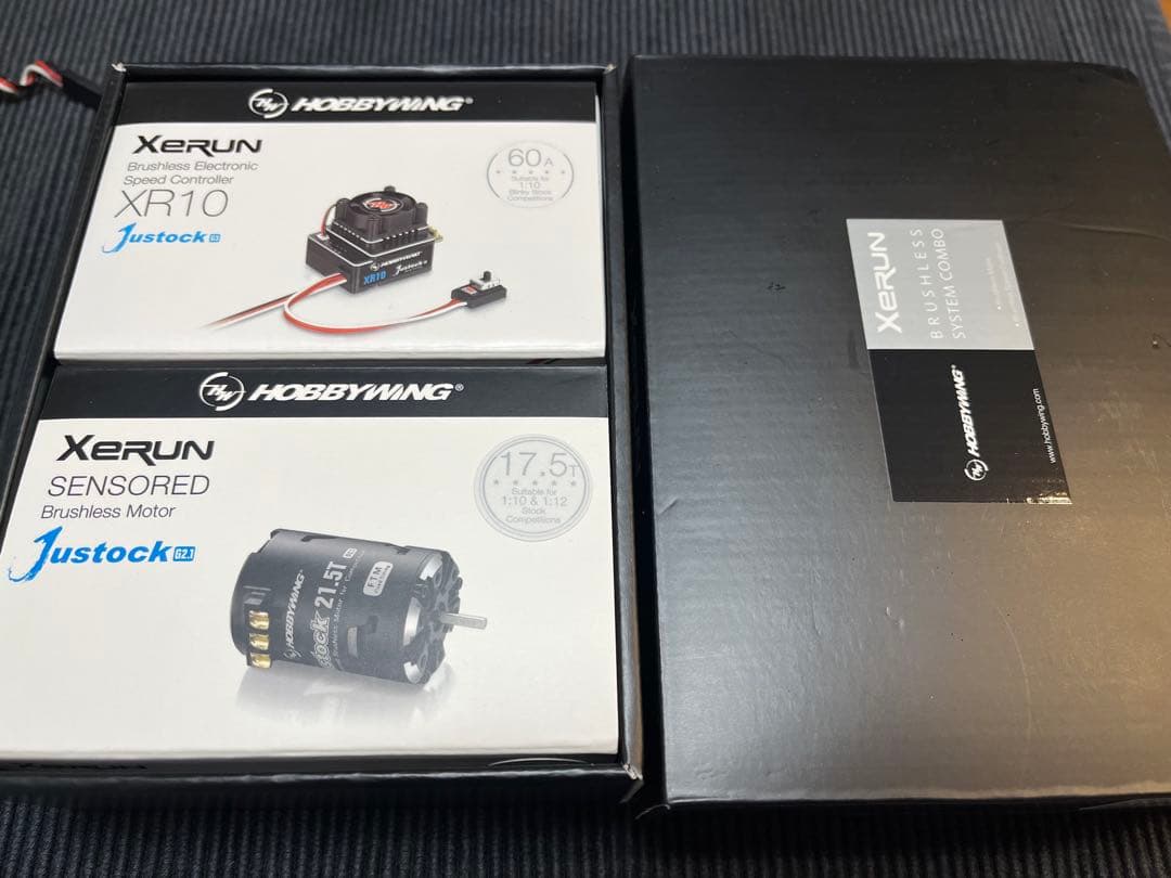 HOBBYWING XERUN XR10 ESC & 17.5Tモーターセット