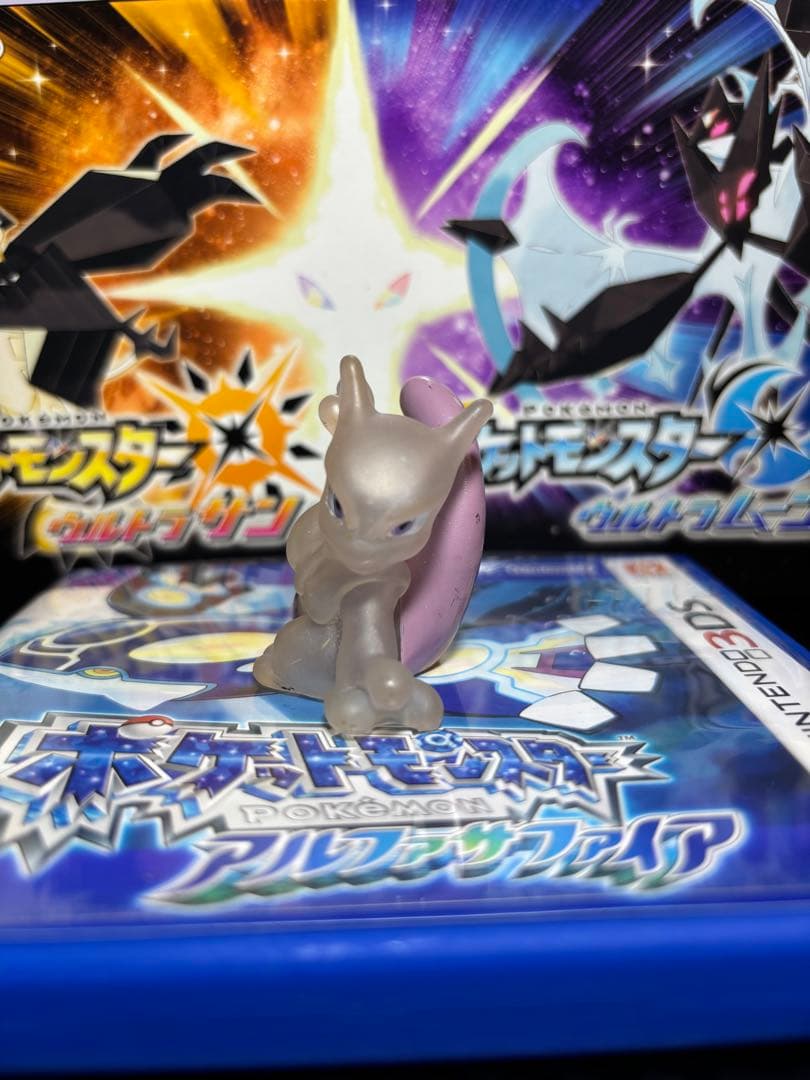 ポケモンキッズ スペシャル ミュウツー クリアバージョン 15周年　指人形