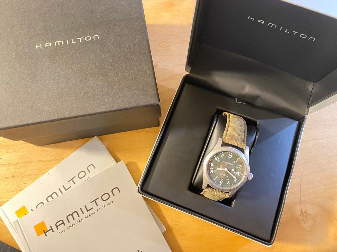 ハミルトン H69419363カーキフィールド Hamilton