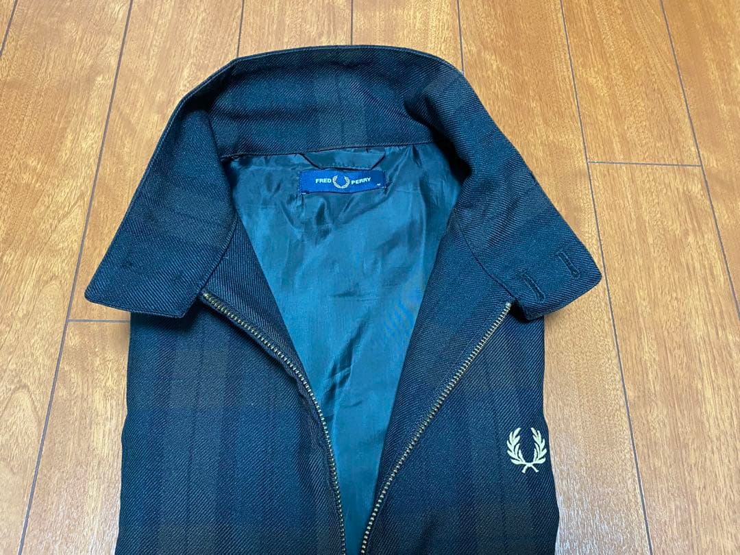 Fred Perry ダークグリーン ブルゾン