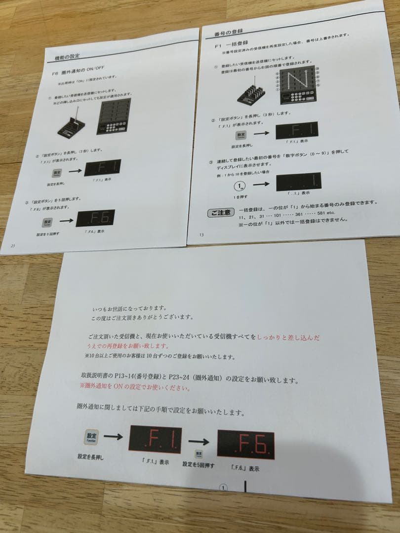 【新品】ゲストレシーバー ＺＥＲＯ 受信機 Bタイプ