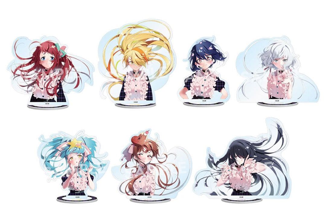 【7体セット】ゾンビランドサガ アクリルスタンド Brilliant