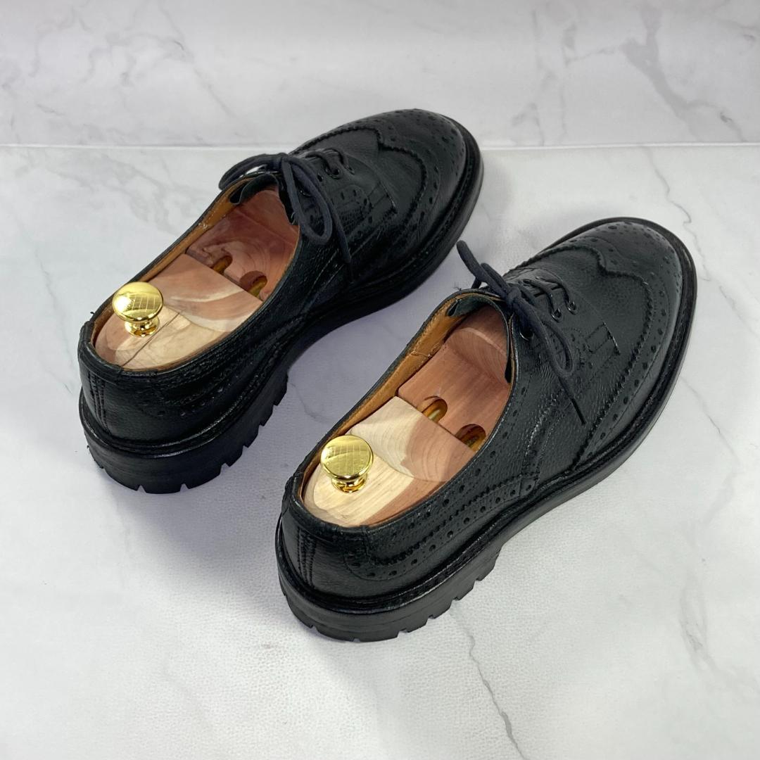 Trickers ILKLEY コマンドソール イングランド製 約25㎝ 黒