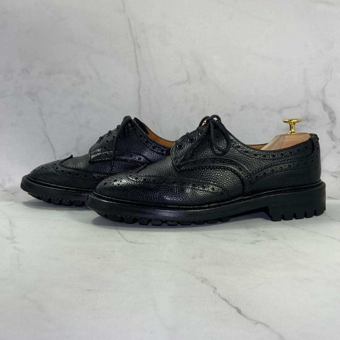 Trickers ILKLEY コマンドソール イングランド製 約25㎝ 黒