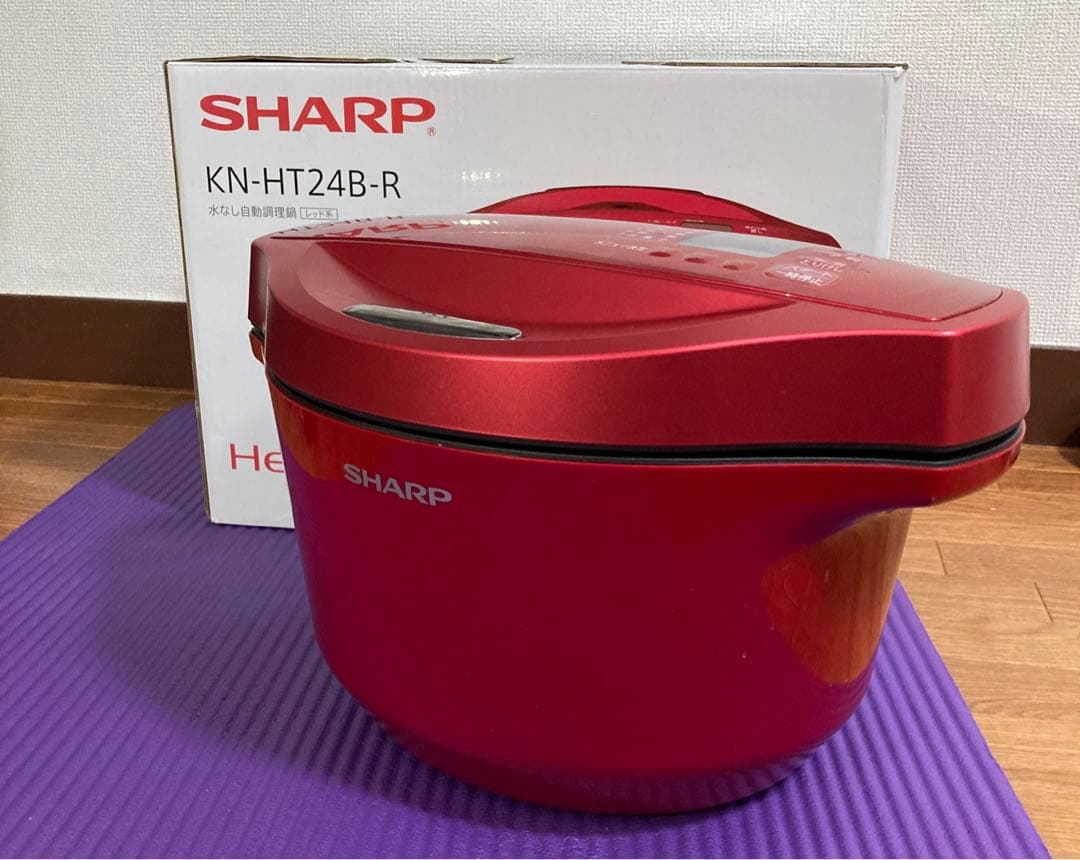 SHARP ホットクックKN-HT 24B-R 2.4L 自動調理鍋