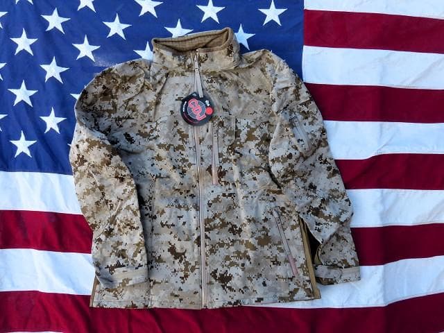 米軍実物　USMC　180S コンバットデザートジャケット L　マーパット　08