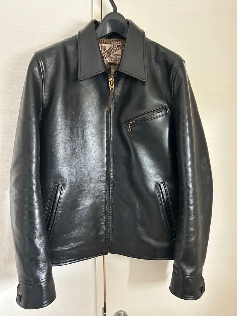 Y'2 LEATHERシングルライダース HR-42 ホースハイド【別注品】