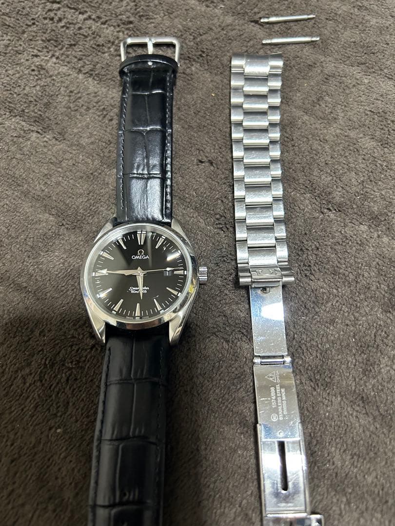 オメガシーマスター アクアテラクォーツ　OWEGA