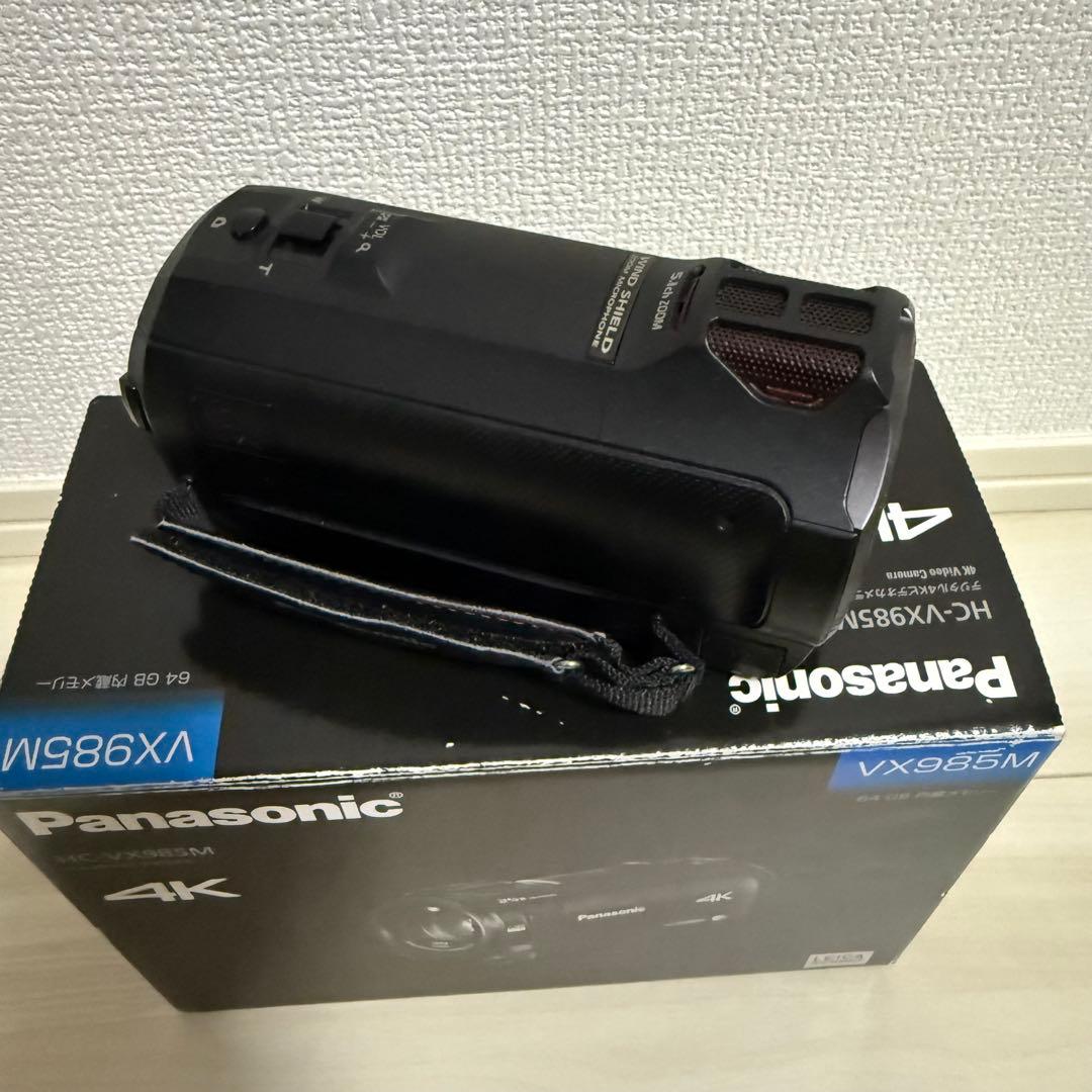 Panasonic 4K ビデオカメラ VX985M 本体
