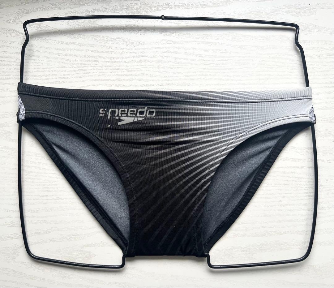 Speedo 競泳水着 ブラック/グレー Sサイズ 競パン