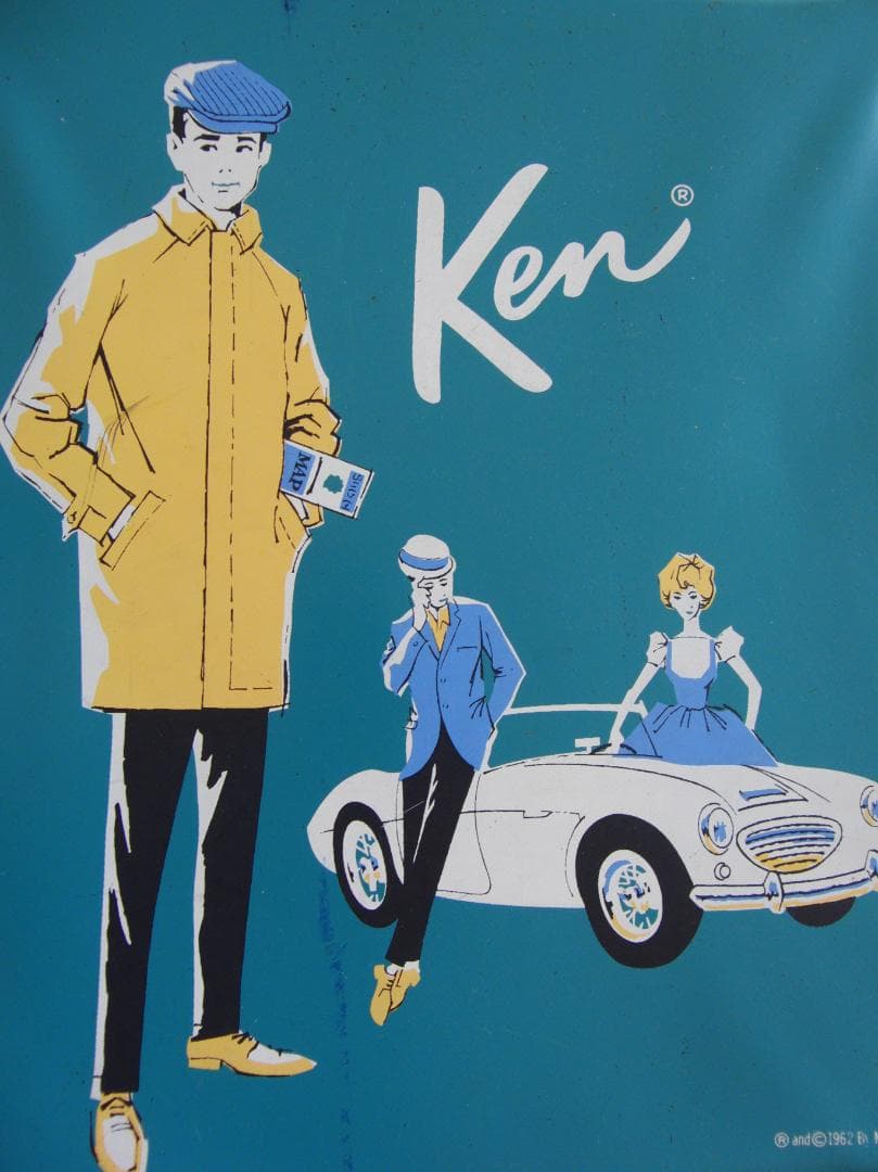 バービーケン　ヴィンテージドールケース