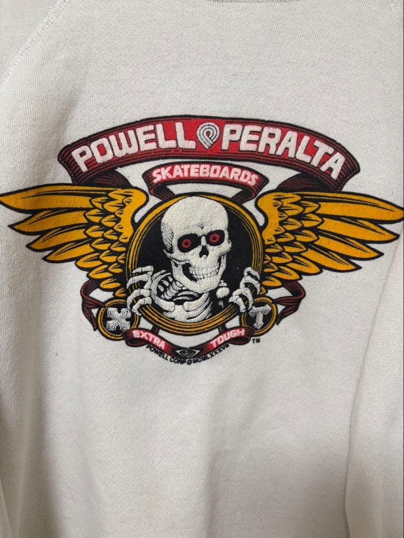 パウエル　80　powell　ヴィンテージ パウエルペラルタ　覗き袖プリ