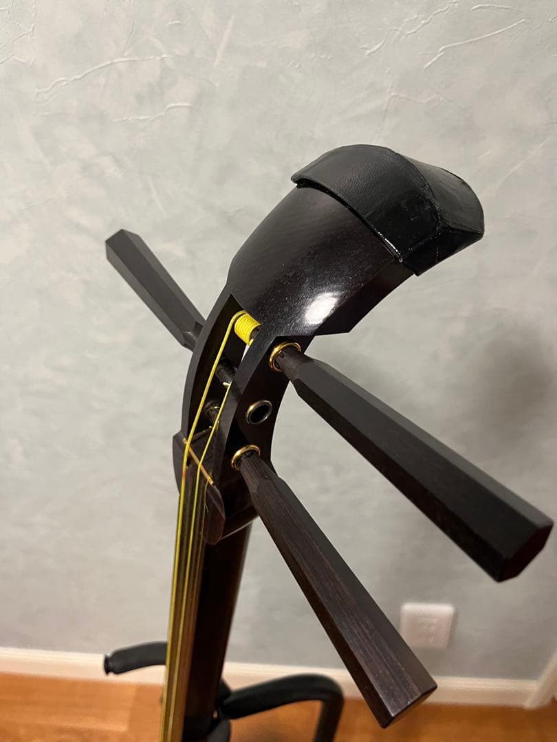 津軽三味線　紅木　中棹　美品