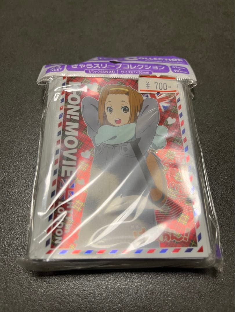 【新品、未開封】 映画「けいおん！」 きゃらスリーブコレクション 4点セット