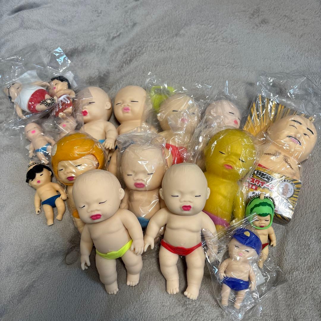 アグリーベイビー ベビースクイーズ まとめ売り 17点セット