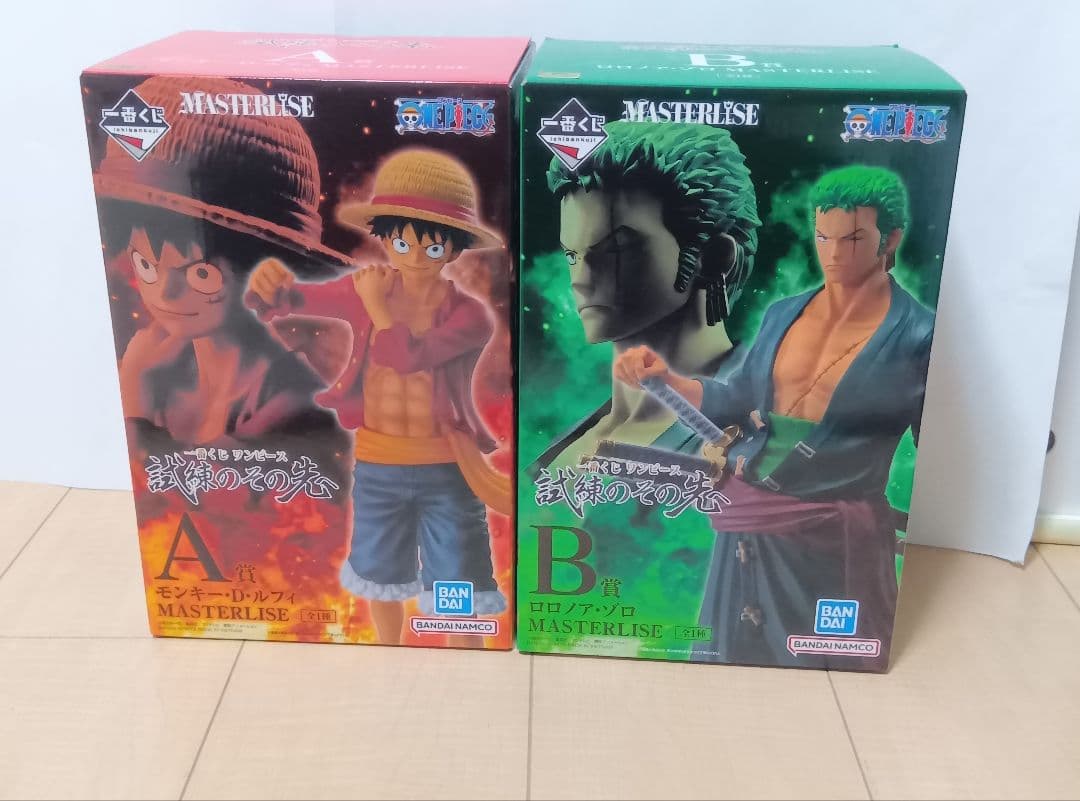 一番くじワンピース　試練のその先へ A賞B賞C賞ラストワンフィギュアセット