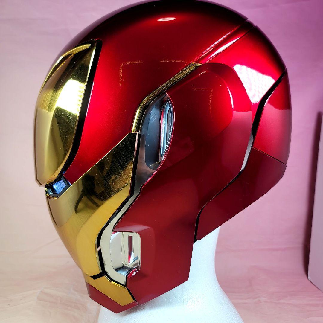 【アイアンマン】最新モデル 音声自動開閉マスク LED マーク50 ヘルメット