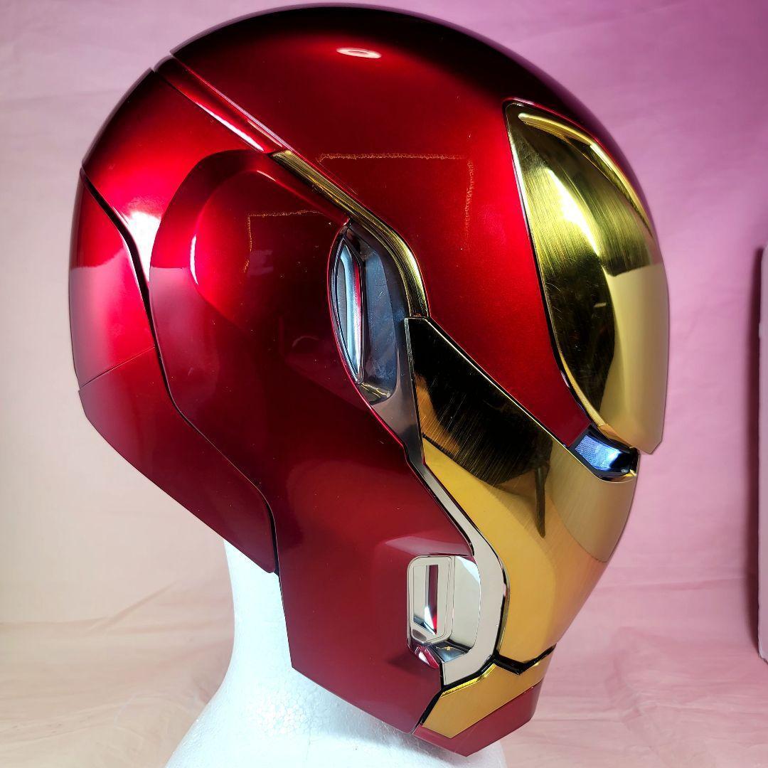 【アイアンマン】最新モデル 音声自動開閉マスク LED マーク50 ヘルメット