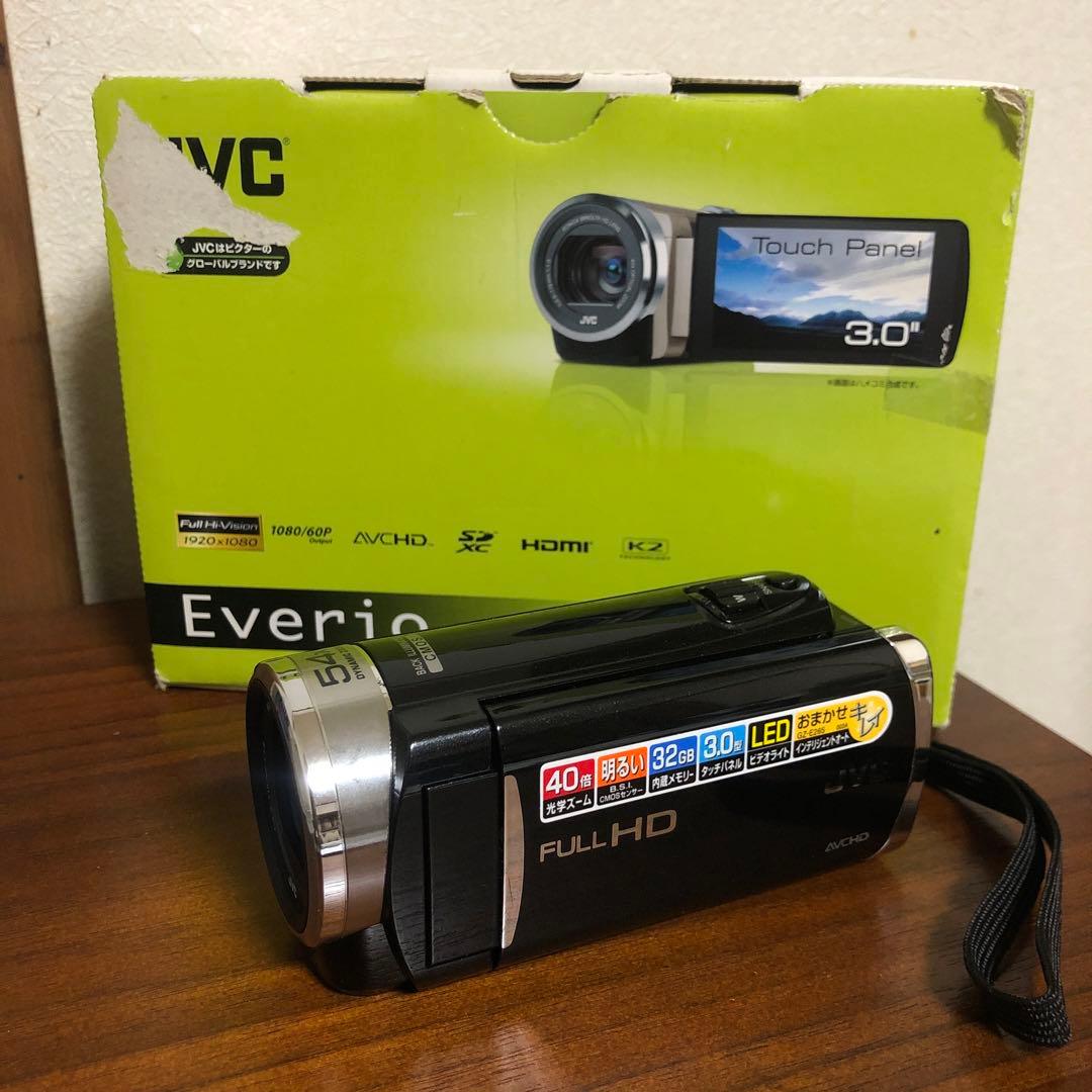 極美品 JVC Everio GZ-E265 バッテリー2個付 ビデオカメラ
