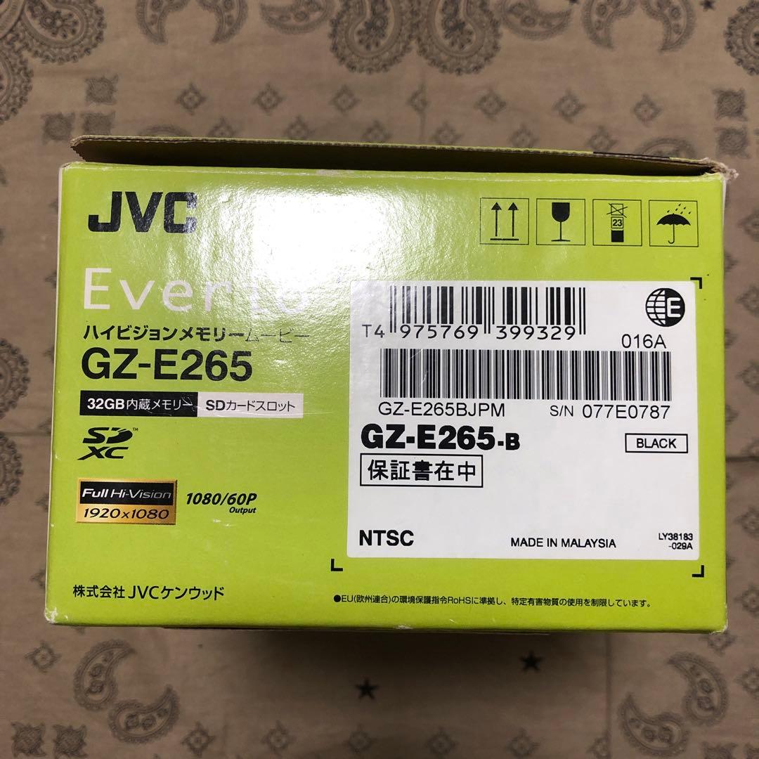 極美品 JVC Everio GZ-E265 バッテリー2個付 ビデオカメラ
