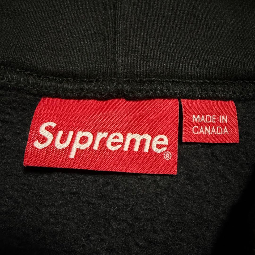 ほぼ未使用 Supreme Small Box Drawcord Hooded