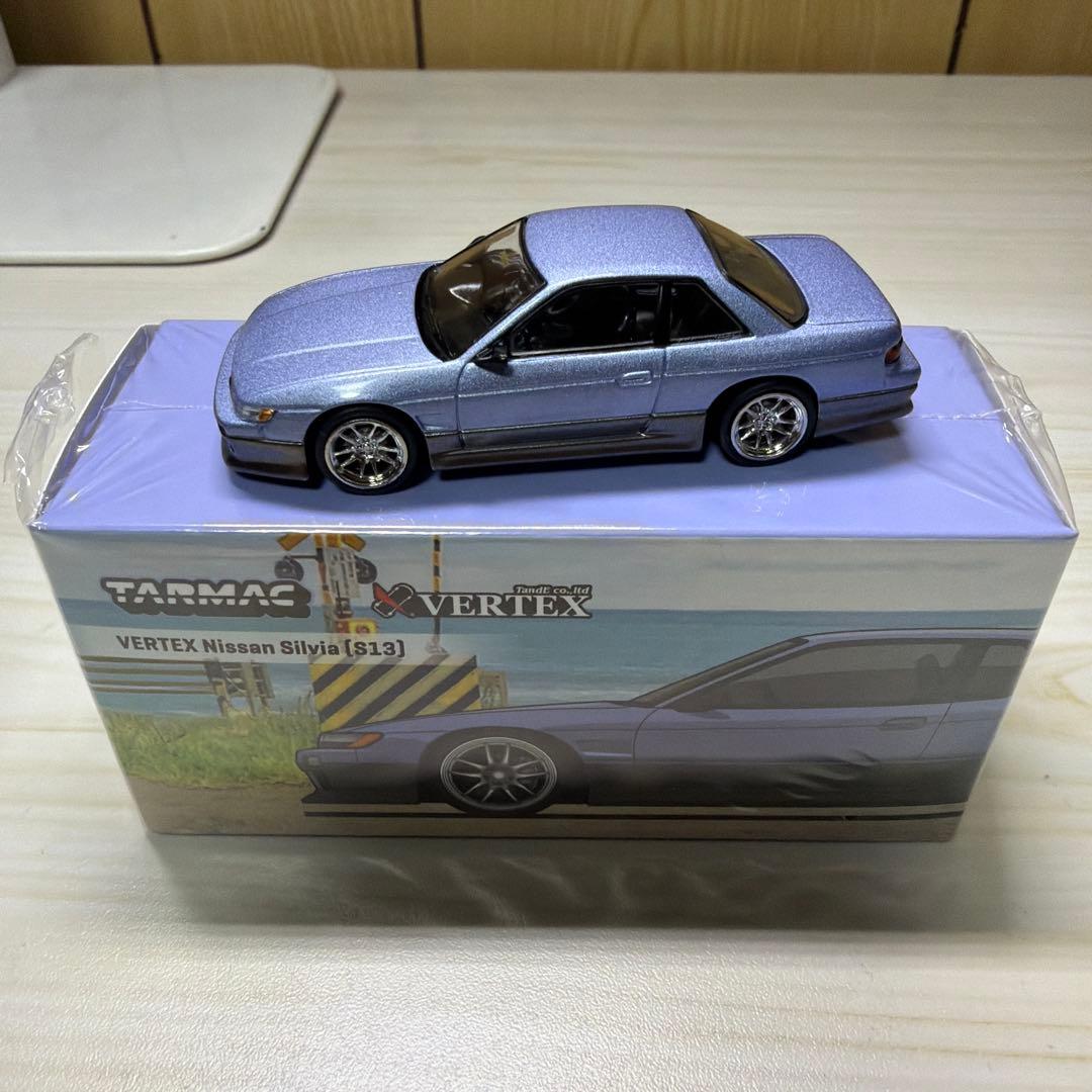 ミニカー TARMAC WORKS VERTEX Nissan Silvia S13