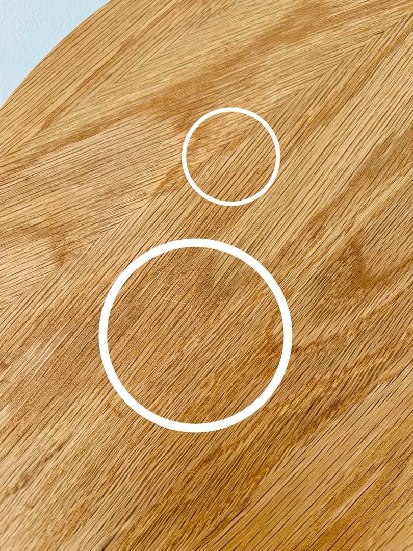 広松木工 LUME テーブル オーク