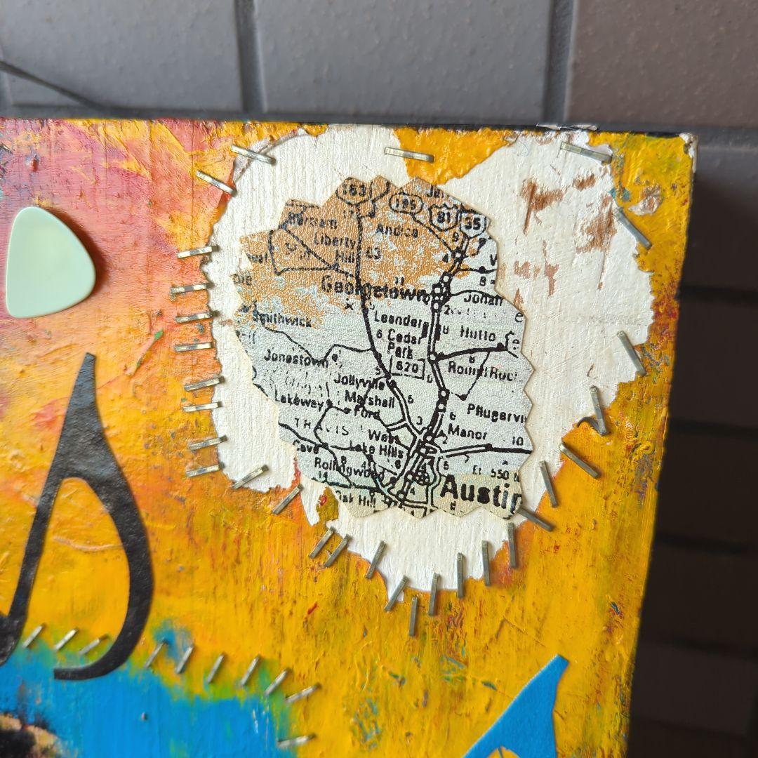 スティーヴィー・レイ・ヴォーン Stevie Ray Vaughan絵画