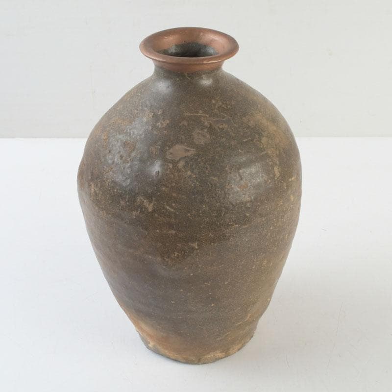 瀬戸焼　古瀬戸壷　花入　V　9381