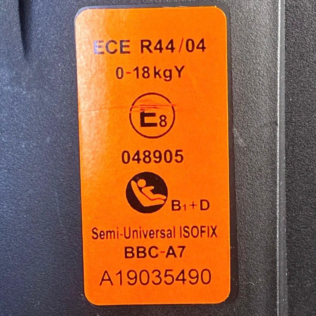 美品！　スマートエンジェル ターンレジェFIX-ST ISOFIX