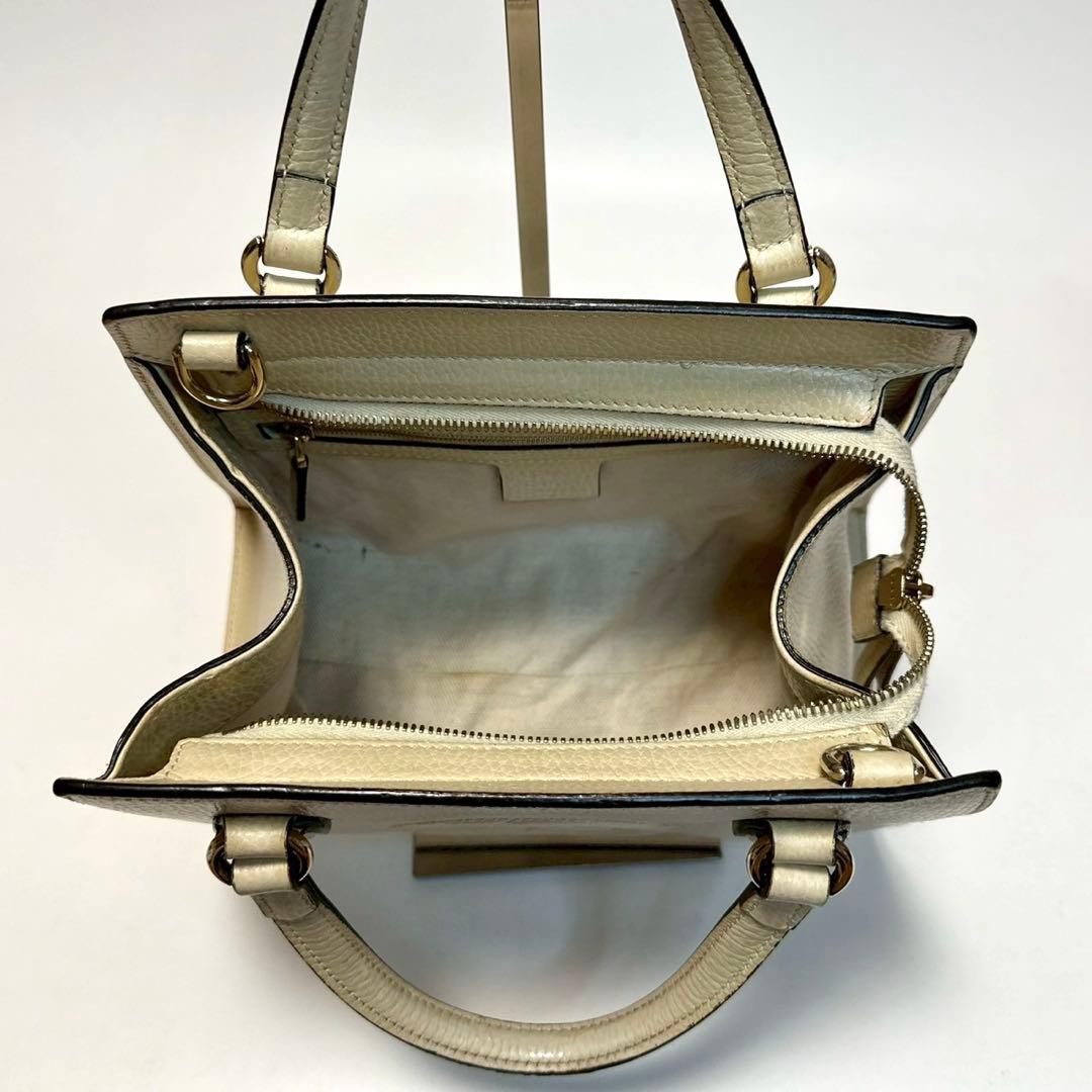 p10【美品】グッチ　GGソーホー レザー　2wayショルダー トートバッグ.