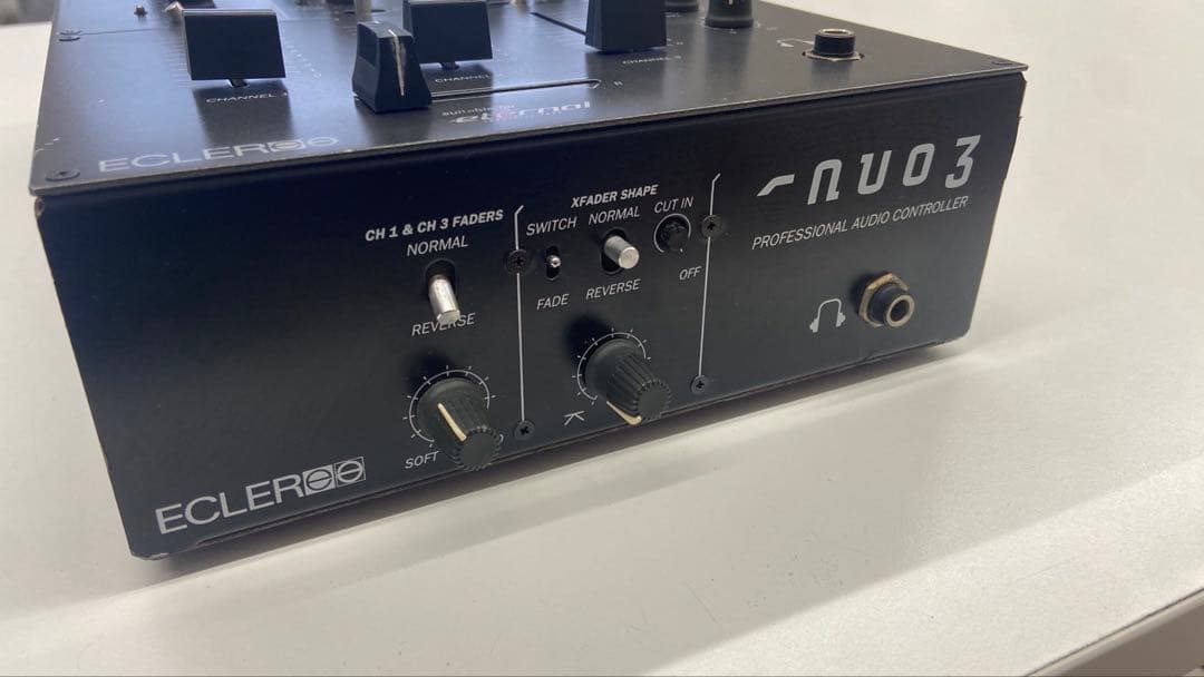 ECLER nuo3 DJミキサー 3ch エクラー　アナログ