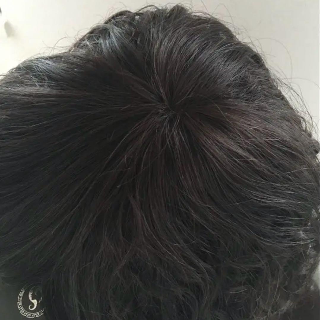 人毛100% ウェーブがかわいい ボブ かつら・ウィッグZ86